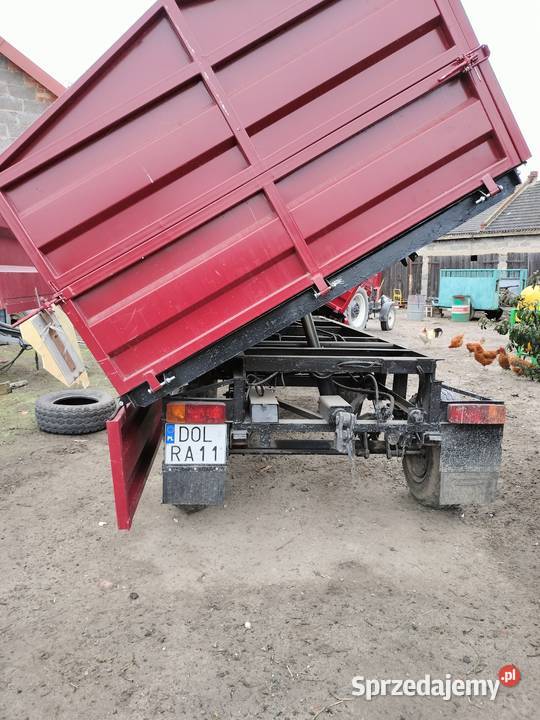 Przyczepa wywrotka autosan d732 d45 Sanok Oleśnica sprzedam