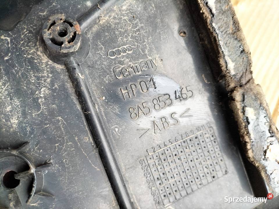 AUDI 80 B4 SEDAN BLENDA POD REJESTRACJE Kamień-Kolonia