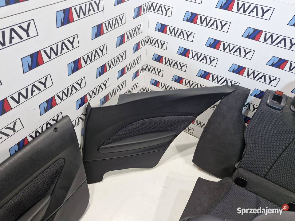 BMW F21 FOTELE KOMPLET ALCANTARA MPAKIET GRZANE