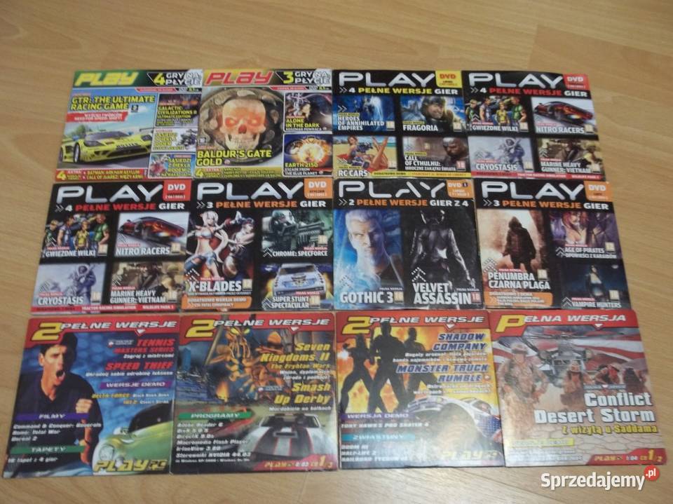 Play zestaw płyt Komputerowe PC Kraków