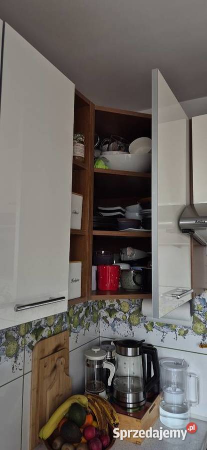 Kuchnia biała na połysk plus sprzęty AGD Kuchenne Katowice