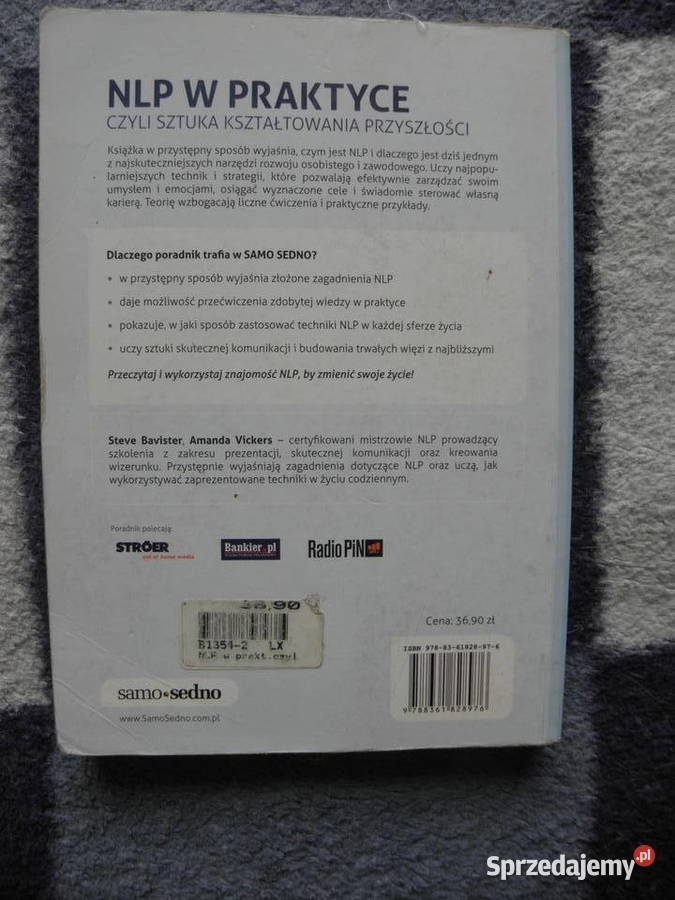 NLP w praktyce czyli sztuka kształtowania motywacja, rozwój osobisty Andrychów
