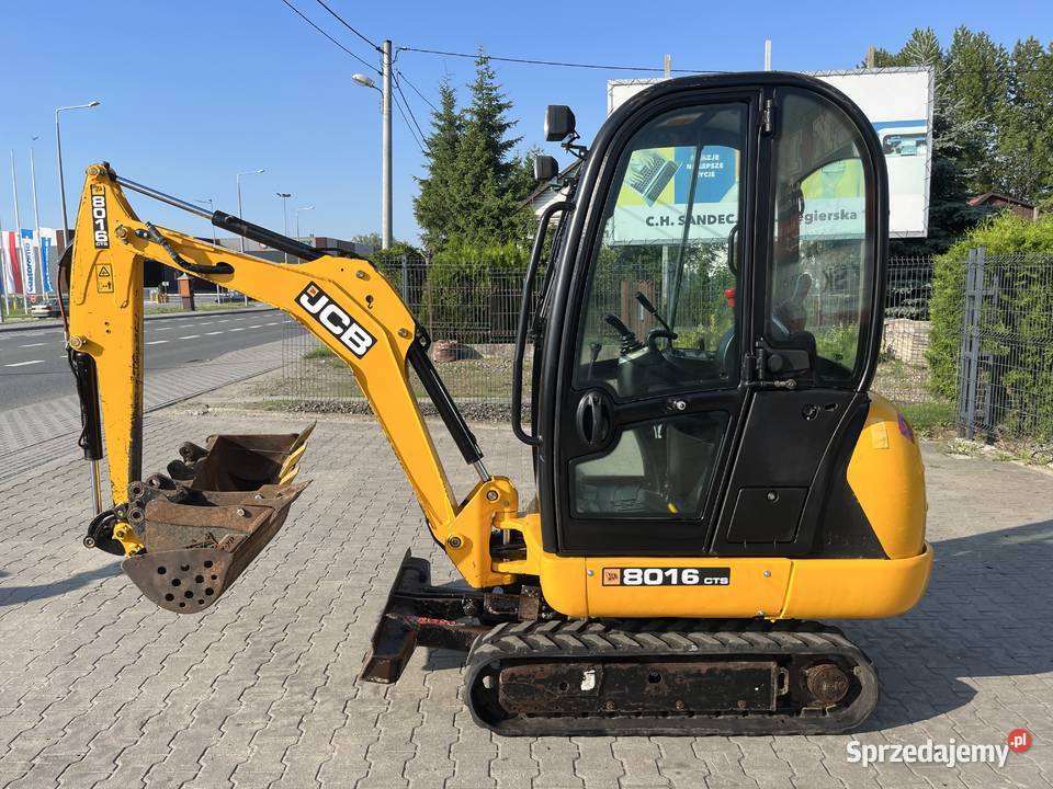 Minikoparka JCB 8016 CTS Kubota Takeutchi Yanmar 2334h Nowy Sącz