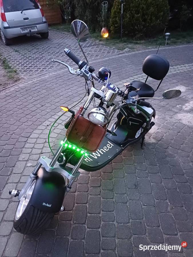 Skuter Chopper Cruiser Hulajnoga Stan Nowa 700 Hulajnogi elektryczne
