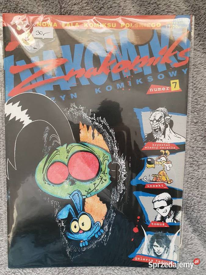 ZNAK Znakomiks magazyn komiksowy 7 numerów 2000 Komiksy Gdynia