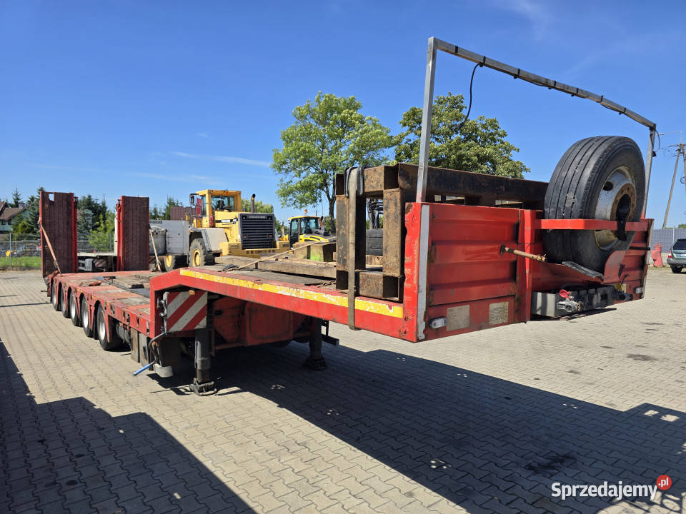 Naczepa niskopodwoziowa KASSBOHRER Lowbed LB5E Rudolfowo sprzedam