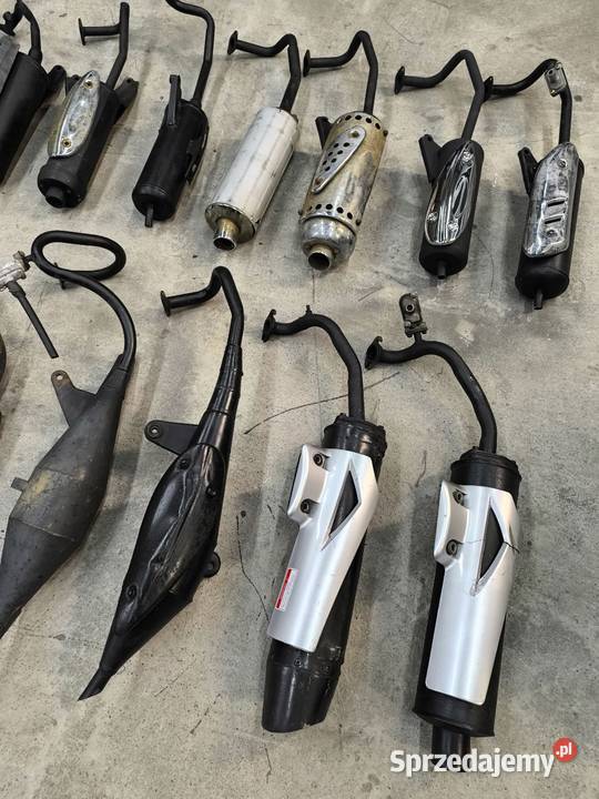 Tłumiki wydechy do skuterów 4T 2T Plecka Dąbrowa
