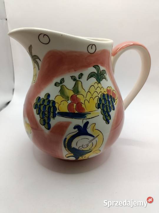 Dzban duży ceramiczny ręcznie malowany Laura Antyki Zamość