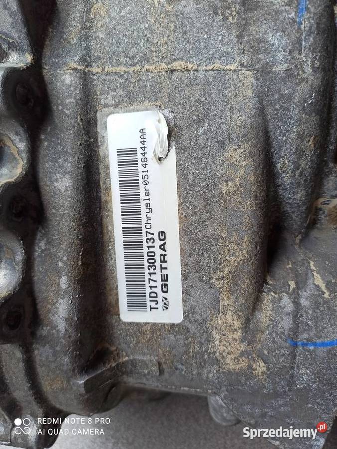 Reduktor skrzyni biegów Fiat Freemont 05146444AA śląskie Konopiska