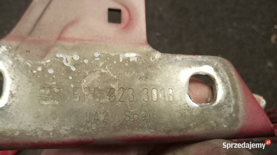 Zawiasy pokrywy silnika Seat Altea 2004 osobowe Nowy Sącz