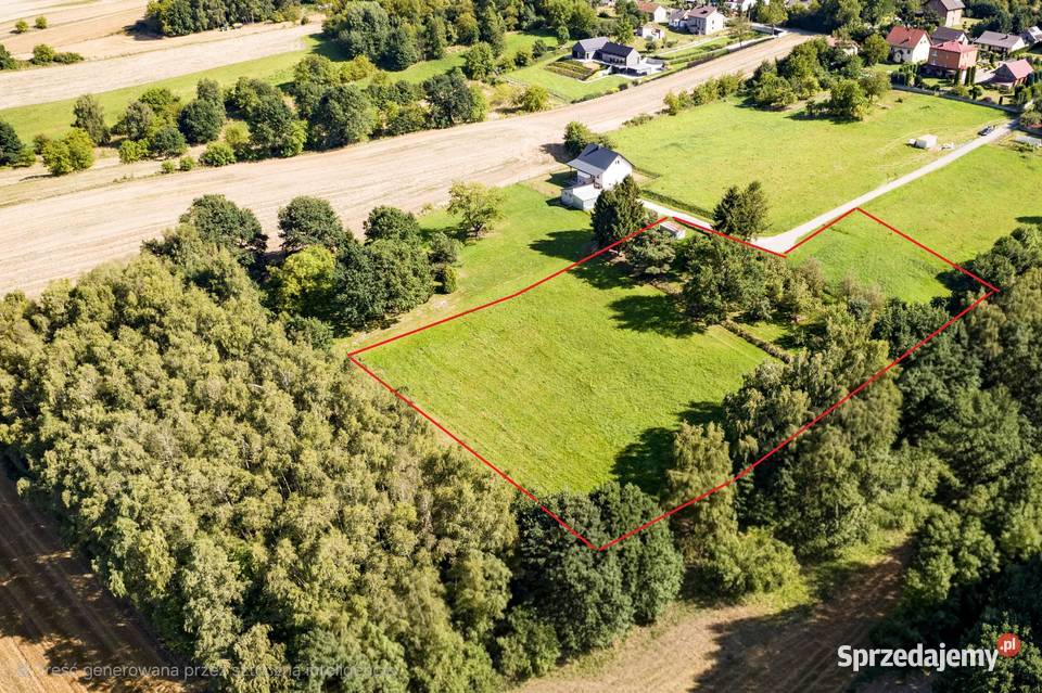 Piękna działka Krakowa i Niepołomic Niepołomice