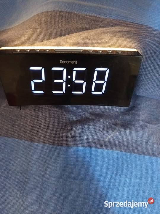 Radiobudzik GOODMANS zgrabny duży wyświetlacz Warszawa