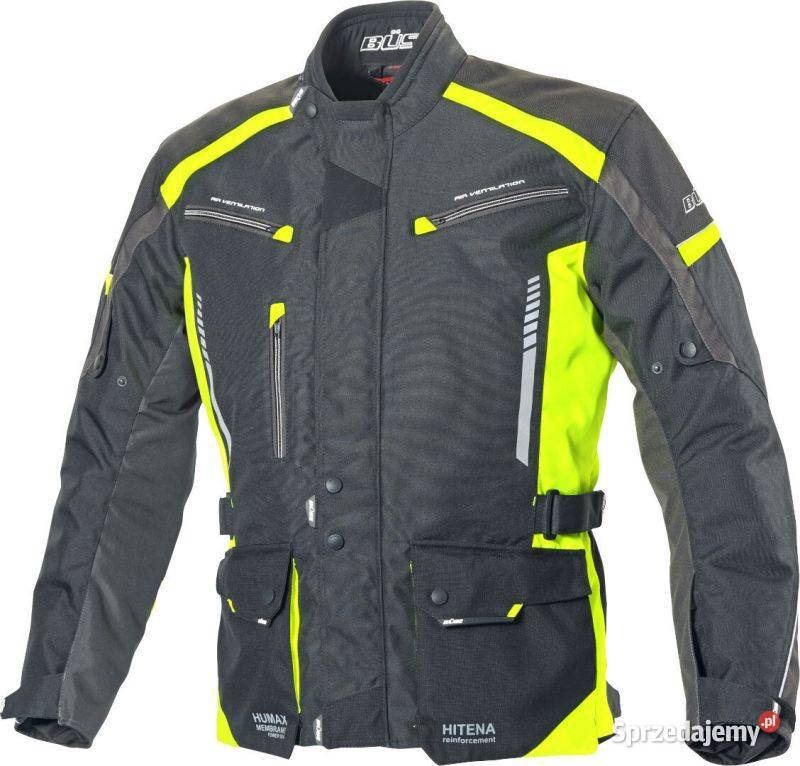Buse Torino II Neon kurtka motocyklowa 60 4XL Zielona Góra