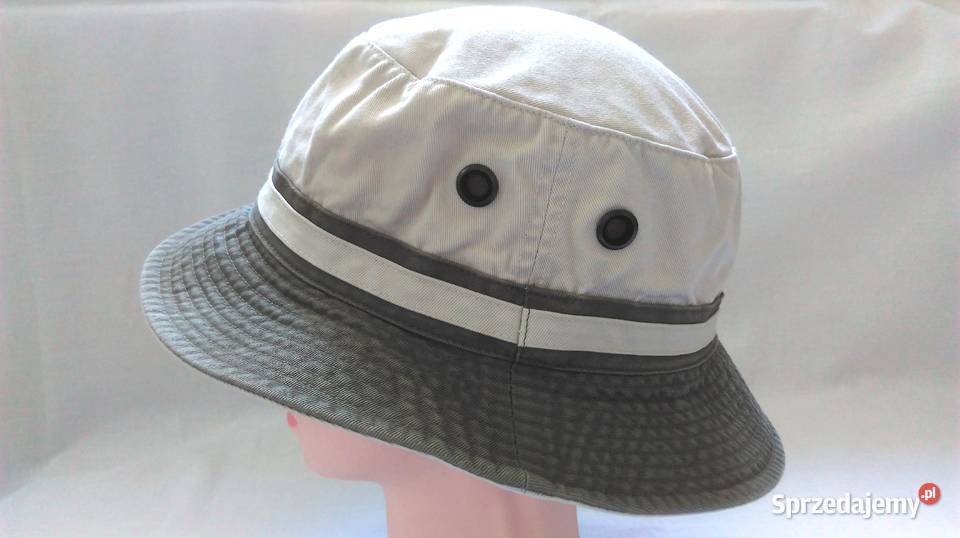 KAPELUSZ zielony beżowy r ML Unisex NOWY Uniseks Moda i Styl podlaskie Białystok