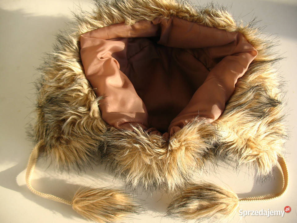 Damska czapka uszatka JAWO Zimowa lekka ciepła Olsztyn