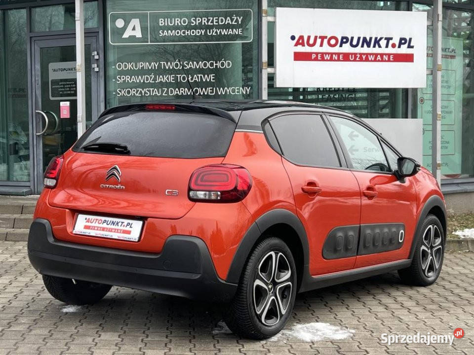 Citroen C3 2018r Salon IWŁ ASO Kamera Cofania 83KM Chorzów