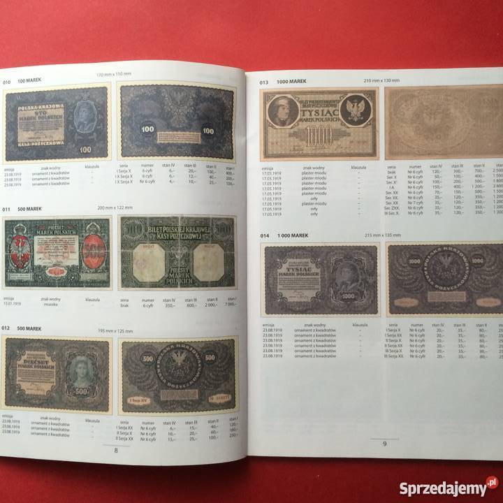 Katalog banknotów