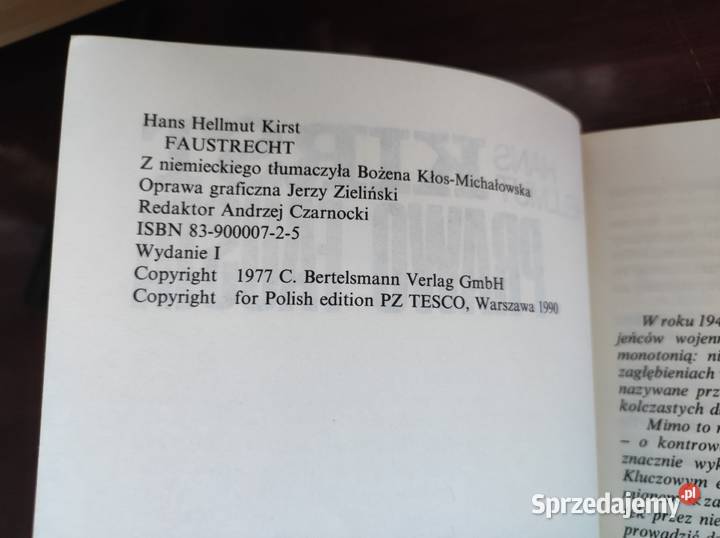 Prawo Fausta Hans Hellmut Kirst Kielce