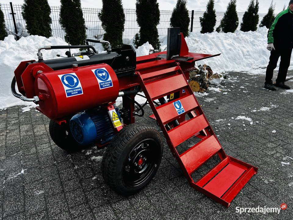 Łuparka hydrauliczna pozioma do drewna mocna Dom i Ogród Myślenice