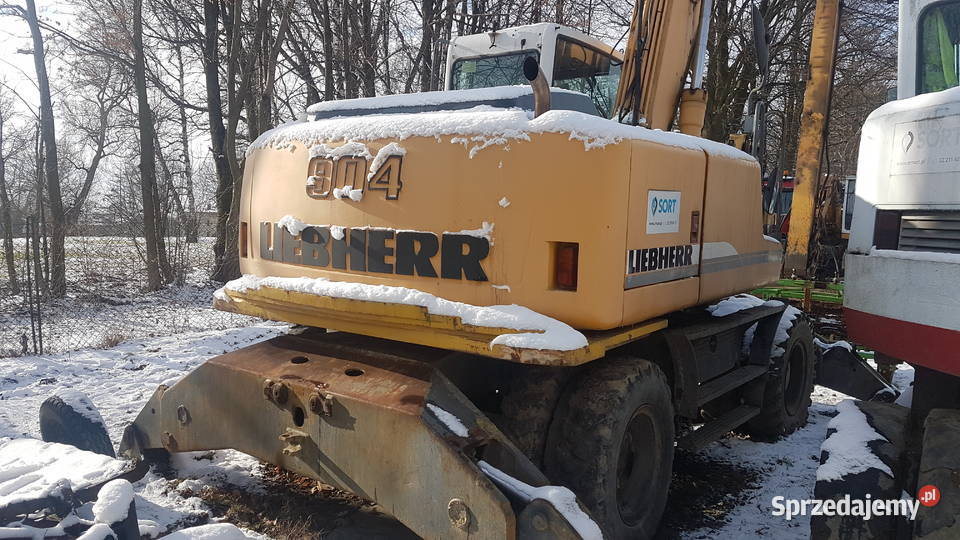 Koparka Kołowa Liebherr 904C Long 18m Wolbrom