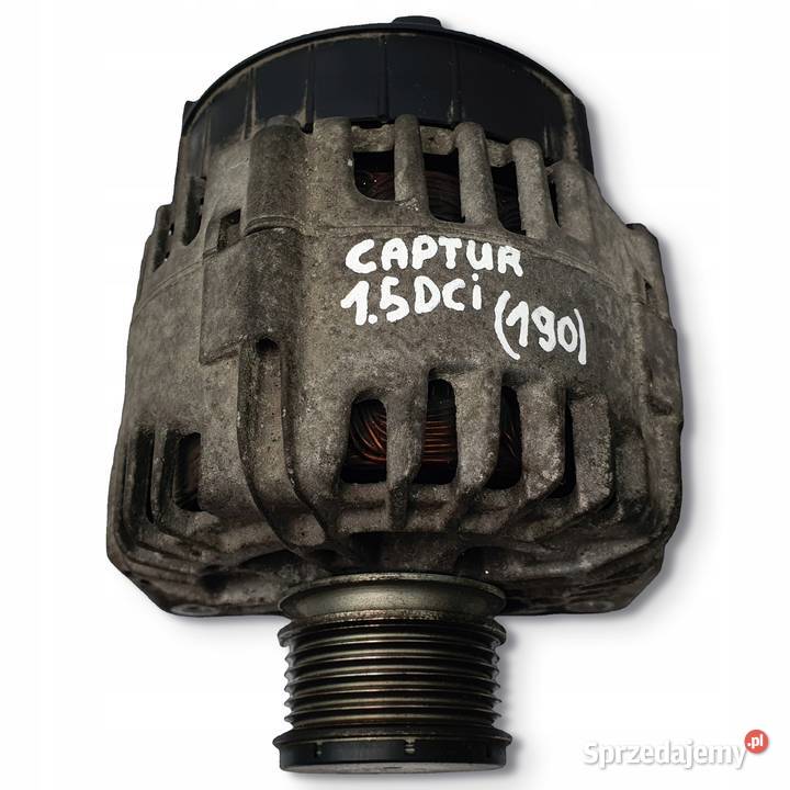 ALTERNATOR Renault Captur 15 DCI Valeo TG15C146 lubelskie Chełm
