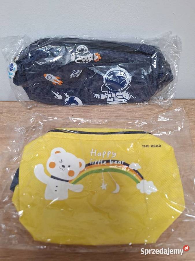 Dwa nowe piórniki szkolne sprzedam