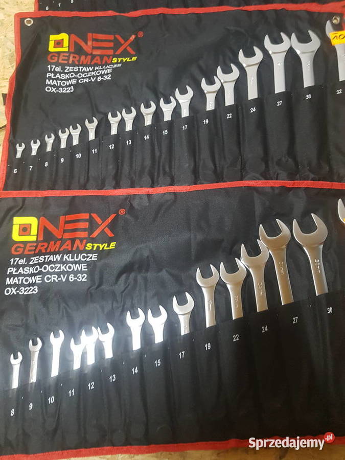 KLUCZE smata PŁASKO OCZKOWE 632 ZESTAW 17 wielkopolskie Głogowa