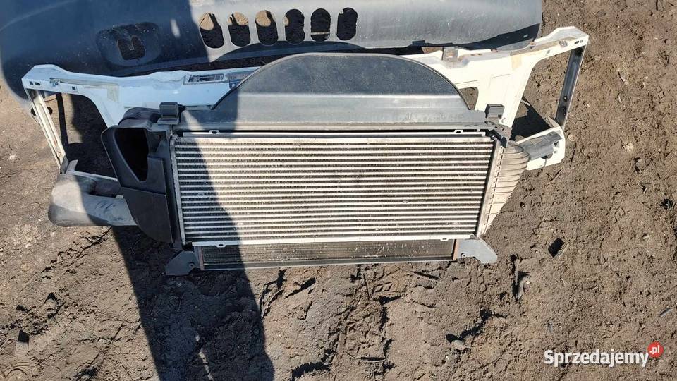 Pas przedni z chłodnicami powietrza intercooler Książ Wielkopolski