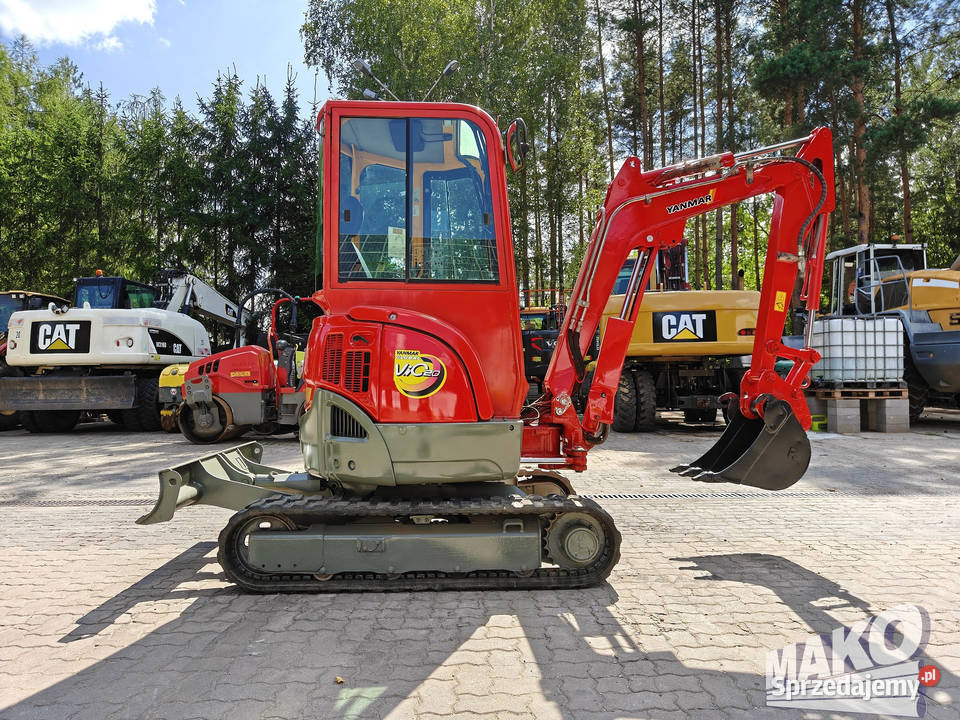 Minikoparka Yanmar ViO204 Morin M1 Lemiesz Gąsiennice Ostrowiec Świętokrzyski