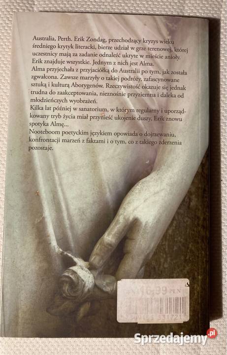 Utracony raj Cees Nooteboom miękka Proza i poezja Pruszków