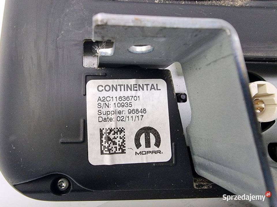 WYŚWIETLACZ PANEL FIAT TIPO II 07356525590 Lipno