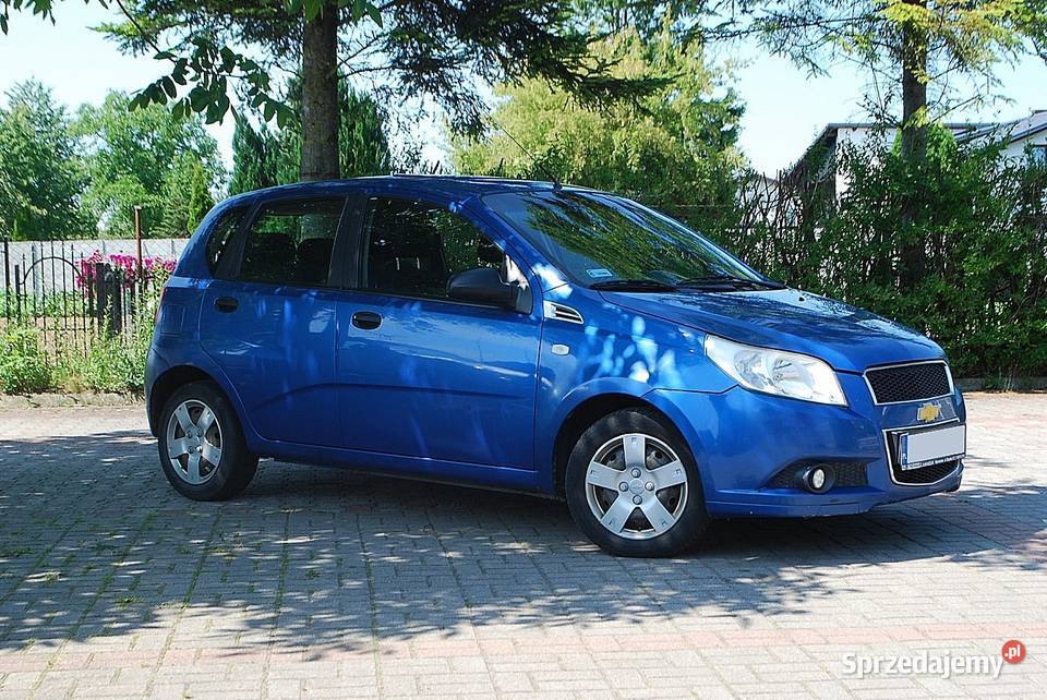 Chevrolet Aveo 2009 12 benzyna Zarejestrowany w 1200cm3
