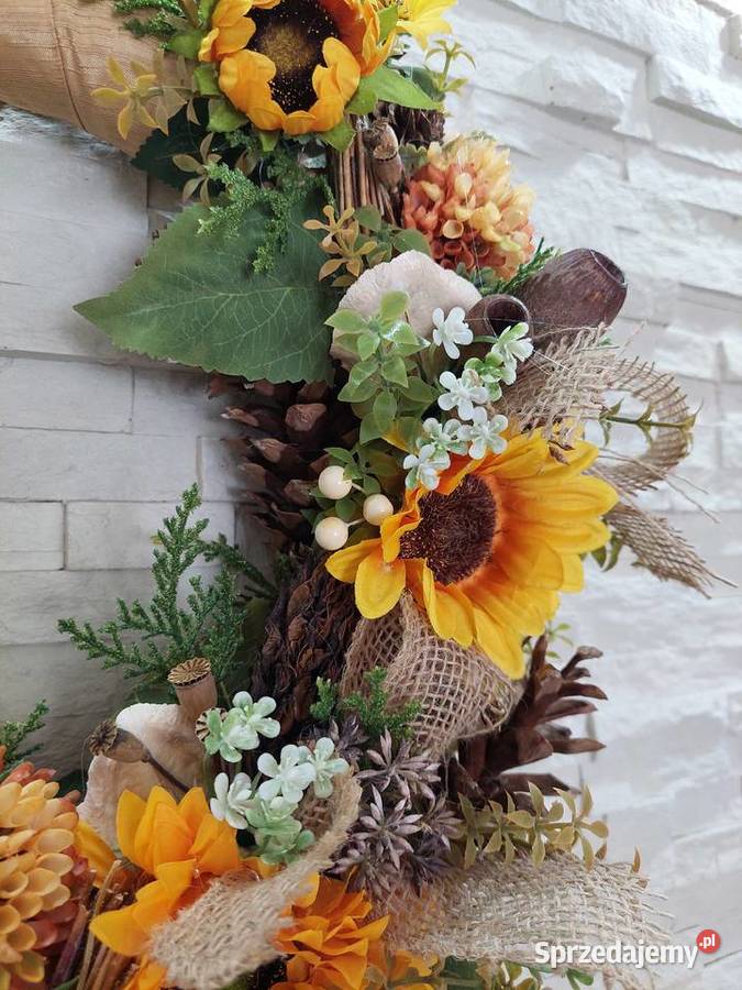 WIANEK ZE SŁONECZNIKAMI Wianki Stargard