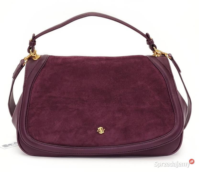 Torebka Listonoszka Ekoskóra Zamszowa A4 Kraków