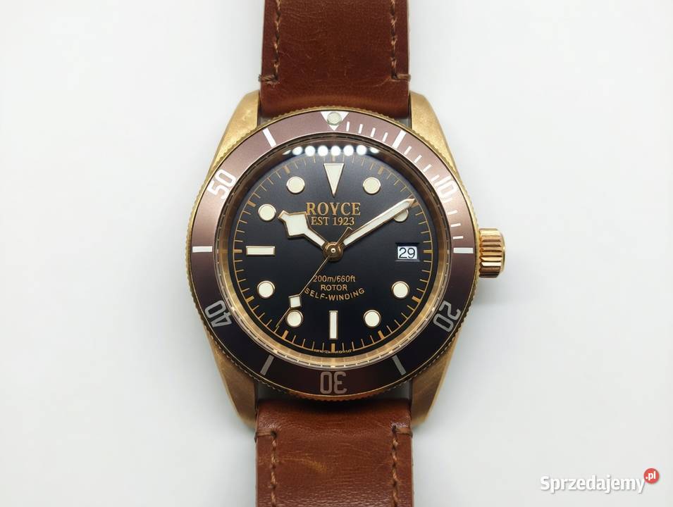 Royce EST 1923 Diver Bronze NH35 200m
