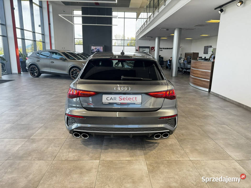 Audi S3 Sportback 20TFSI 310 Stronic quattro garażowany Myślenice