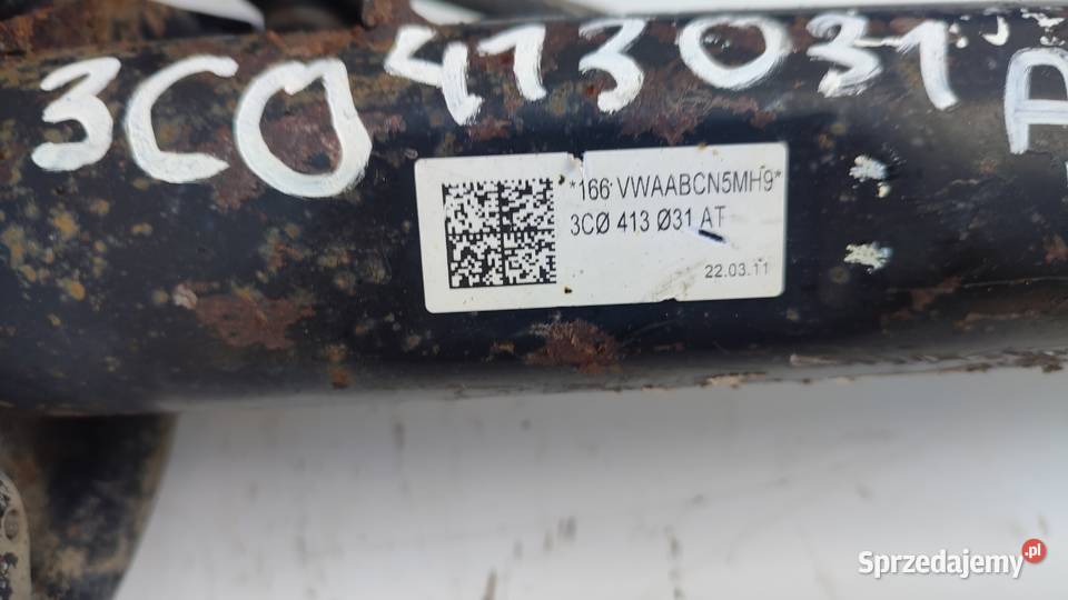 AMORTYZATOR SPRĘŻYNA PRAWY PRZÓD VW PASSAT B7 20 Włoszczowa