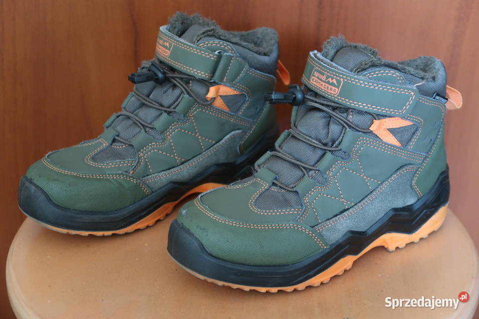 Wodoodporne zimowe buty chłopca firmy SPRANDI 33 Kozaczki mazowieckie Siedlce