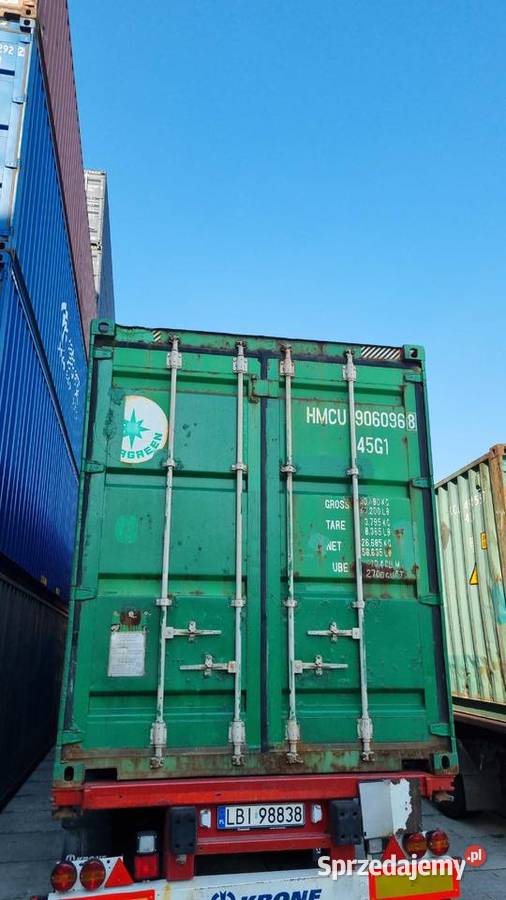 Uzywany kontener morski magazynowy 40HC Warszawa