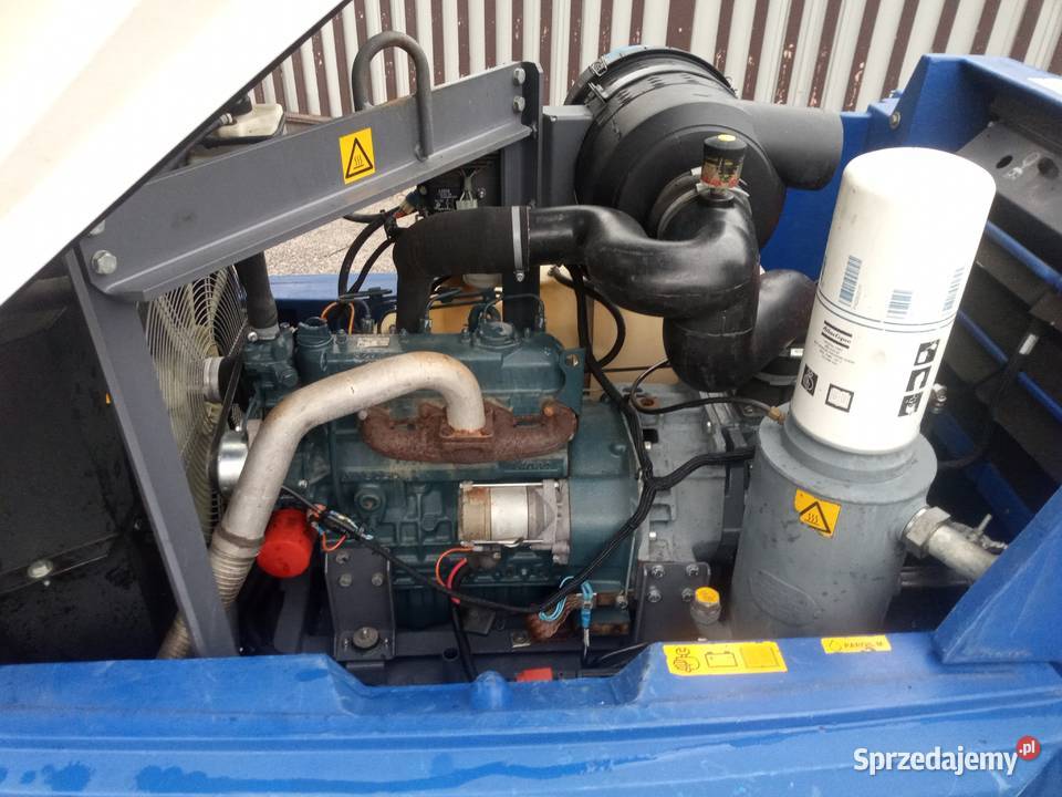 Kompresor śrubowy ATLAS COPCO XAS67 2015 nie Koło sprzedam