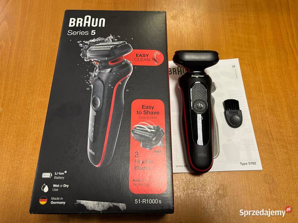 Golarka Braun 51R1000s Komplet Elbląg