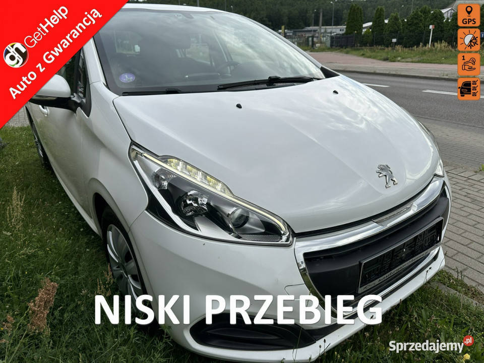 Peugeot 208 Benzyna tempomat radio dotykowe immobilizer Wejherowo sprzedam