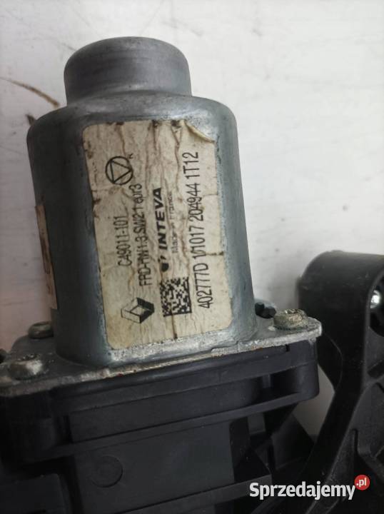 MECHANIZM SZYBY PRAWY PRZÓD Renault Megane IV osobowe Mechanizmy opuszczania szyb
