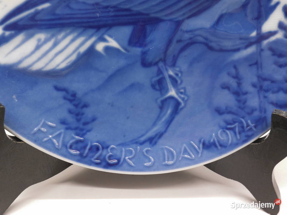 Porcelanowy talerz Kolekcjonerski FATHERS DAY Raszków