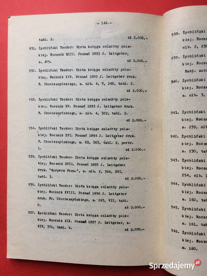 2619 Antykwaryczny Katalog Cennik Szczecin