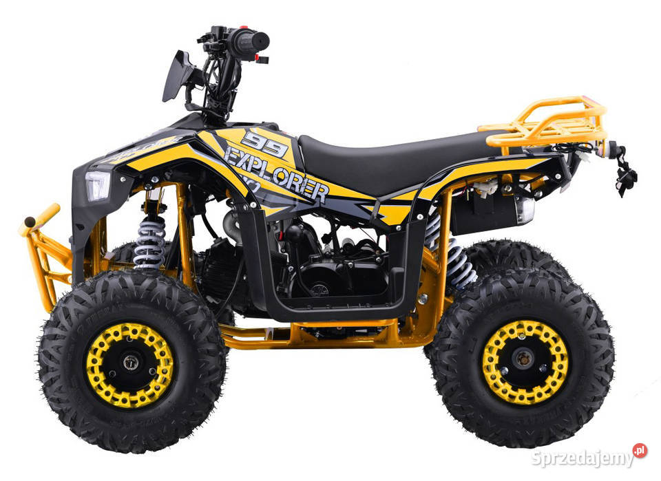 Mini Quad Spalinowy Explorer 110cc żółty