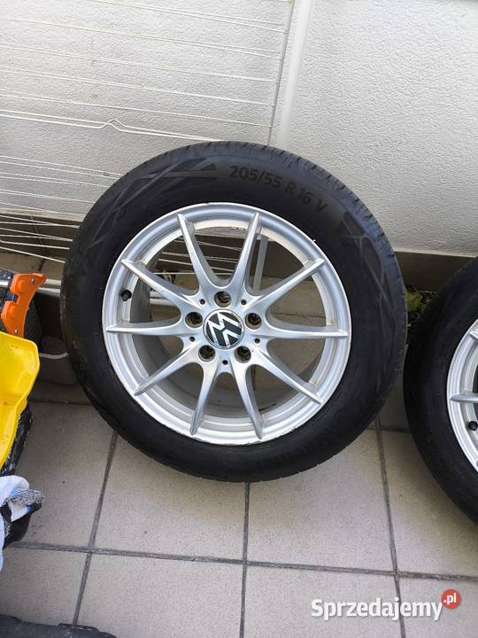 Sprzedam alufelgi 16 5x112 z oponami Samochodowe Warszawa