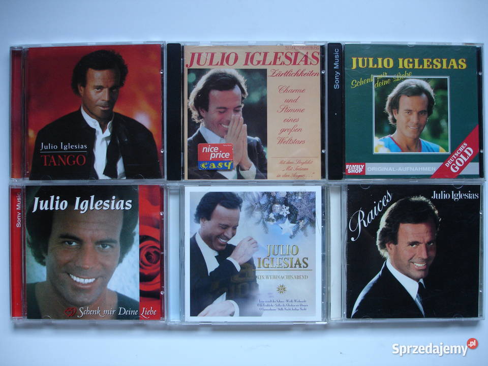 JULIO IGLESIAS płyty CD Zielona Góra