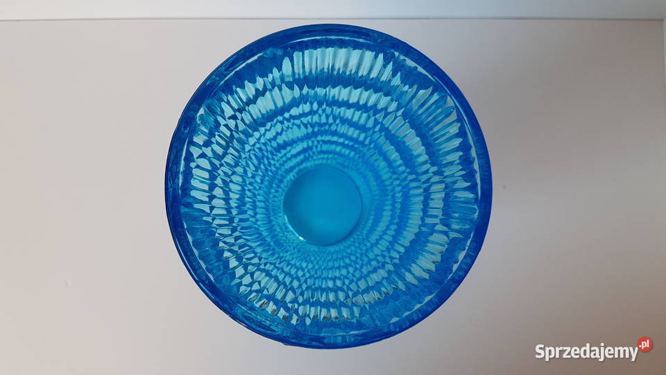 Wazon OKULUS 3 Ząbkowice kolorowe szkło PRL