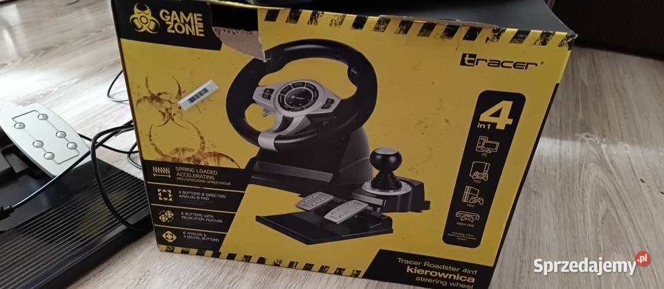 Kierownica Tracer Roadster 4in1 do PlayStation 3 Chełm